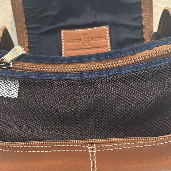 LINKS AND KINGS Leather Travel Caddy NWT - Picture 7 of 10